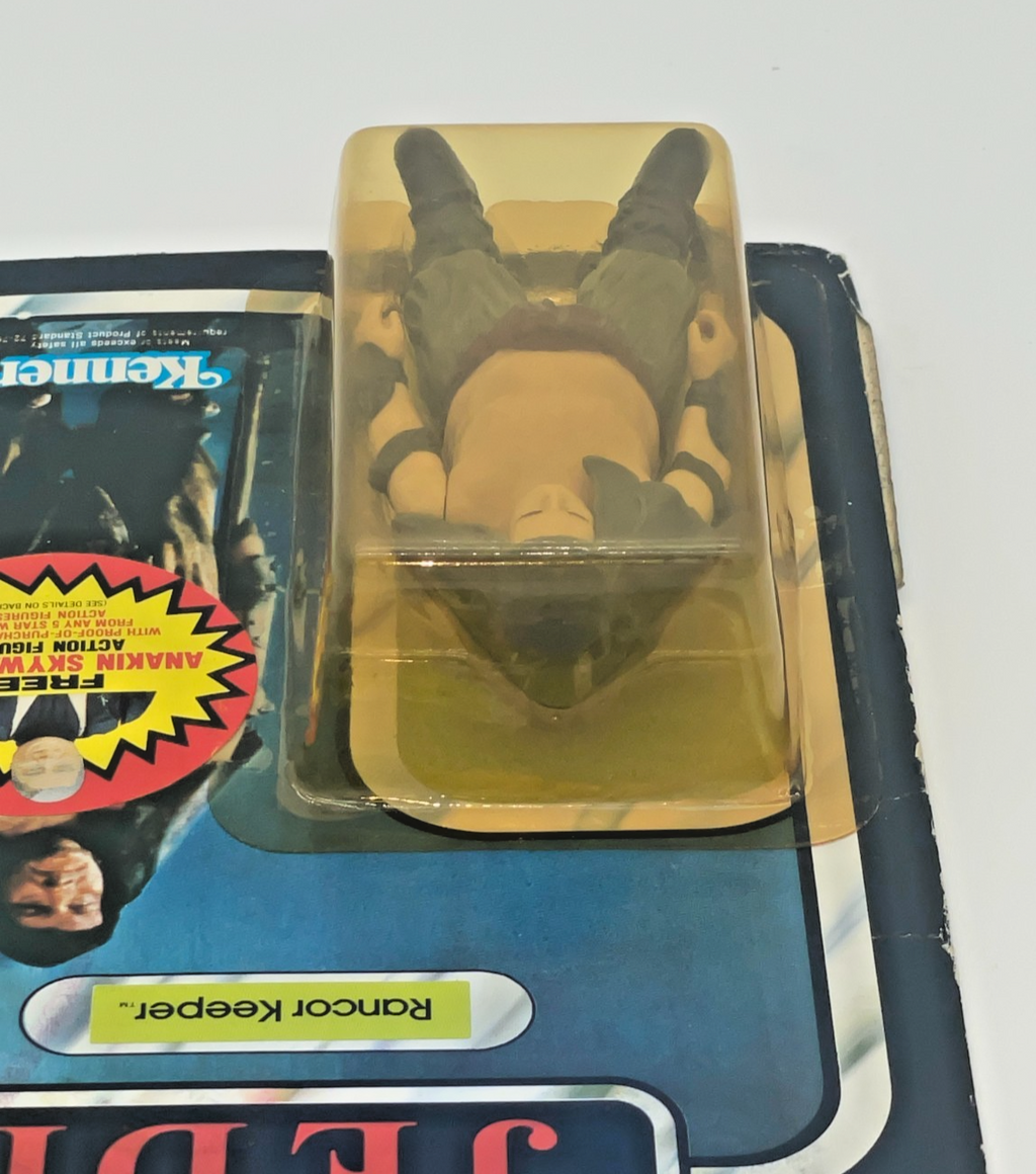Vintage Star Wars Rancor Keeper 77 Back 1983 RotJ MOC Sealed Figure Kenner NEW