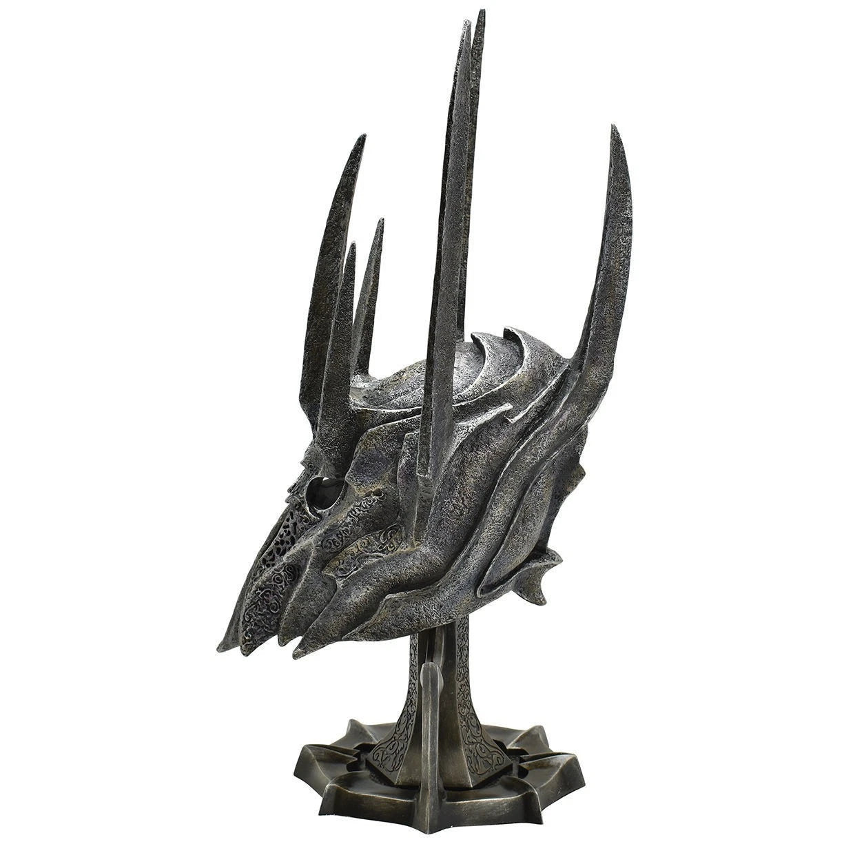Lord of the Rings Sauron Helmet Half Scale Replica LOTR Display Collectible