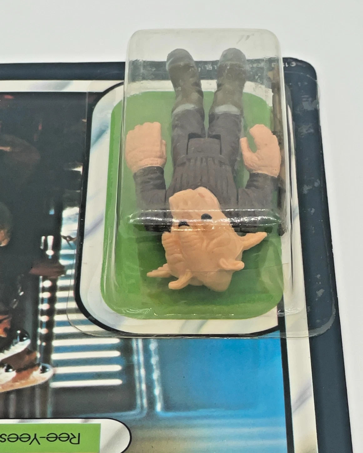 Vintage Star Wars Ree-Yees Palitoy 65A Back 1983 Carded Figure RotJ MOC NEW